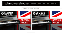 Desktop Screenshot of piano-warehouse.co.uk